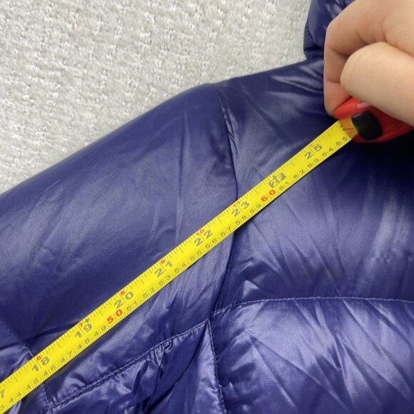 Columbia Down Puffer Quilted Jacket Winter Hooded Omni-Heat Purple Women's XS - Picture 12 of 16